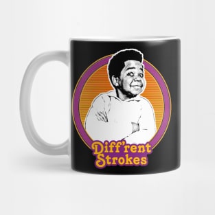 Diff'rent Strokes  // Retro 80s Aesthetic Fan Design Mug